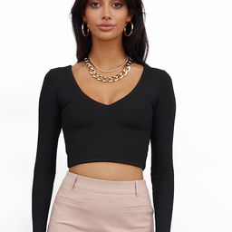 Dream Beauty Fashion Crop Casual Top-image-73