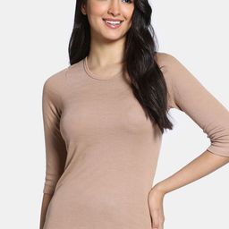 Zivame Women Round Neck Ribbed Top-image-84