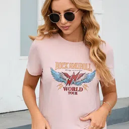 JC Mode Graphic Print Regular Fit Tshirt-image-99