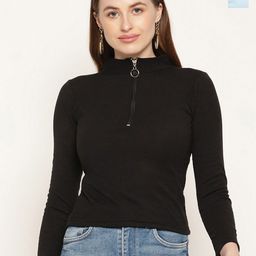 Miaz Lifestyle Pack Of 2 High Neck Cotton Top-image-18