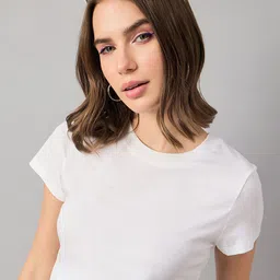 98 Degree North Women Cotton Short Sleeves Round Neck Top-picture-9