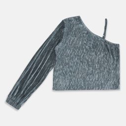 Pantaloons Junior Girls One Shoulder Crop Top-picture-17