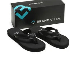 BRAND VILLA Men Lightweight Anti Skid Thong Flip-Flops-image-3