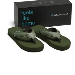 BRAND VILLA Men Lightweight Anti Skid Thong Flip-Flops-image-54