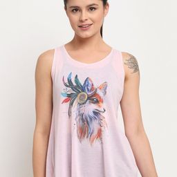 VIMAL JONNEY Pink Tank Top-image-19