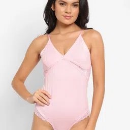 N-Gal Sleeveless Cotton Bodysuit-image-1