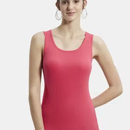 Jockey Cotton Rib Fabric Slim Fit Solid Round Neck Tank Top-picture-56