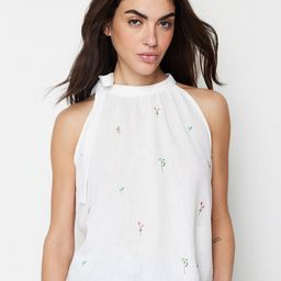 Trendyol Embellished Round Neck Top-picture-26
