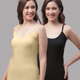 Friskers Pack Of 2 Non Padded Camisoles-picture-34