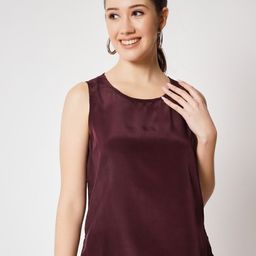 CHARMGAL Sleeveless Crepe Top-image-14