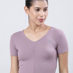 Lovable Sport Ribbed Fitted Crop Top-32