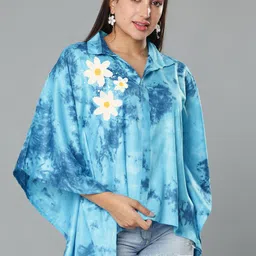 LetsDressUp Tie and Dye Extended Sleeves Kaftan Top-image-29