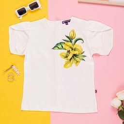 Purple United Kids Print Cotton Top-image-75
