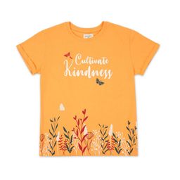 Gini and Jony Infants Girl Floral Printed Cotton T-Shirt-image-32