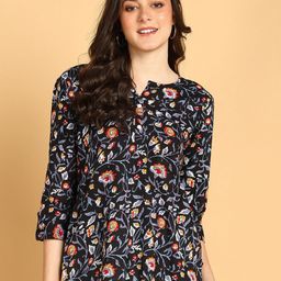 JAIPURFAME Floral Printed Cotton Top-picture-38