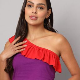 BRINNS Pure Cotton One Shoulder Crop Top-picture-13