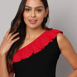 BRINNS One Shoulder Cotton Crop Top-image-92