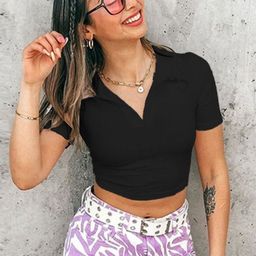 StyleCast x Revolte Cotton Crop Top-picture-21