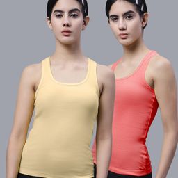 FBAR Pack Of 2 Racerback Cotton Rib Tank Tops-image-88