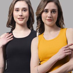 FBAR Pack Of 2 Cotton Tank Top-image-93