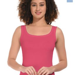 BODYMIST Women Pack of 2 Cotton Scoop Neck Sleeveless Tank Top-image-3