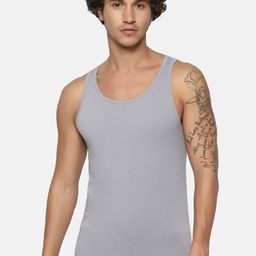 Sloggi Men GO ABC H Cotton Tank Top - Pack of 2-image-12
