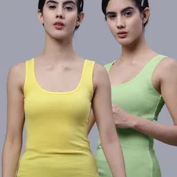 FBAR Pack Of 2 Scoop Neck Cotton Tank Top-picture-40