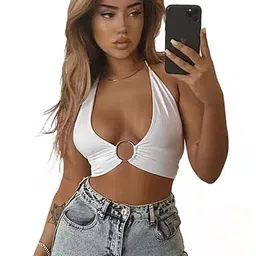LULU & SKY Scoop Neck Bralette Crop Top-46