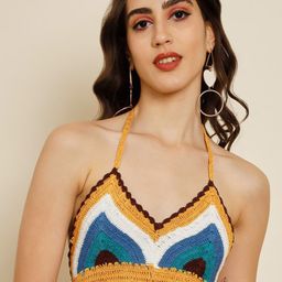 BAESD Self Design Sleeveless Bralette Crop Top-image-18