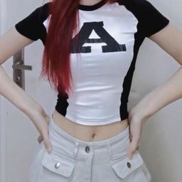 StyleCast x Revolte Print Georgette Crop Top-image-35