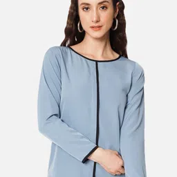 ALL WAYS YOU Long Sleeves Crepe Top-40