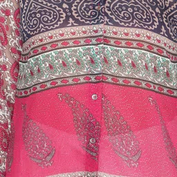 TSM Floral Printed Mandarin Collar Shirt Style Top image 2