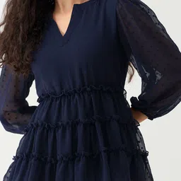 AASK Self Design Layered A-Line Top image 2