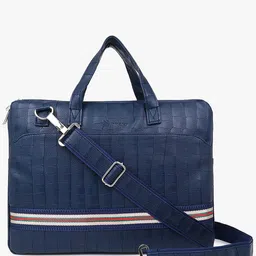 Trenz Unisex Textured Laptop Bag-9