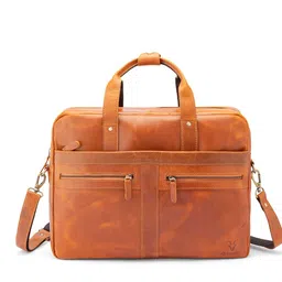 Goatter Men Leather Laptop Bag-10