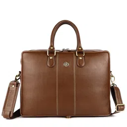 HAMMONDS FLYCATCHER Men Padded Leather Laptop Bag - Up to 16 inch Laptop-image-47