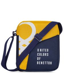 United Colors of Benetton Unisex Colourblocked Messenger Bag-50