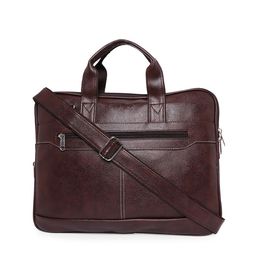 GEPACKTextured Leather Laptop Bag-14