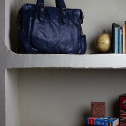 ART N VINTAGE Unisex Leather Laptop Bag - Up to 18 inch-image-60