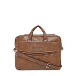 CRAYTON Unisex Leather Laptop Bag-10