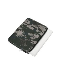 Red Lemon Unisex Grey & Blue Printed Laptop Bag image 3