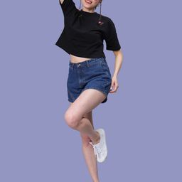 Mad Over Print Cotton Crop Top-picture-52