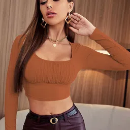 BAESD Sheer Crop Top-image-94