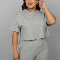 necesera Round Neck Short Sleeves Lounge T-shirt-picture-18