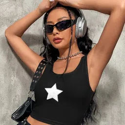 Stylecast X Slyck Scoop Neck Sleeveless Tank Crop Top-picture-23