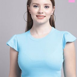 Jinfo Pack Of 2 Flared Sleeves Crop Top-image-16