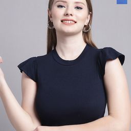 Jinfo Pack Of 2 Round Neck Short Sleeves Crop Top-image-50