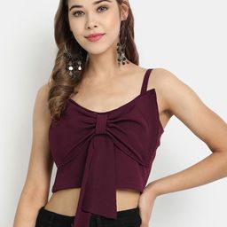 Golden Kite Shoulder Straps Crop Top-picture-51