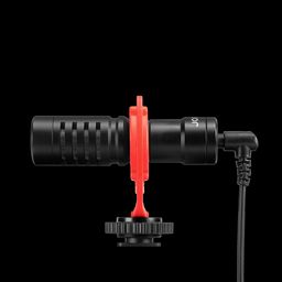JOBY Wavo 3.5 Jack Wired Microphone with Safety Locking Disk (Black & Red)-picture-28