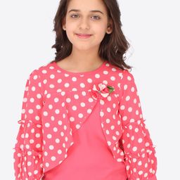 CUTECUMBER Girls Polka Dot Printed Top-picture-37